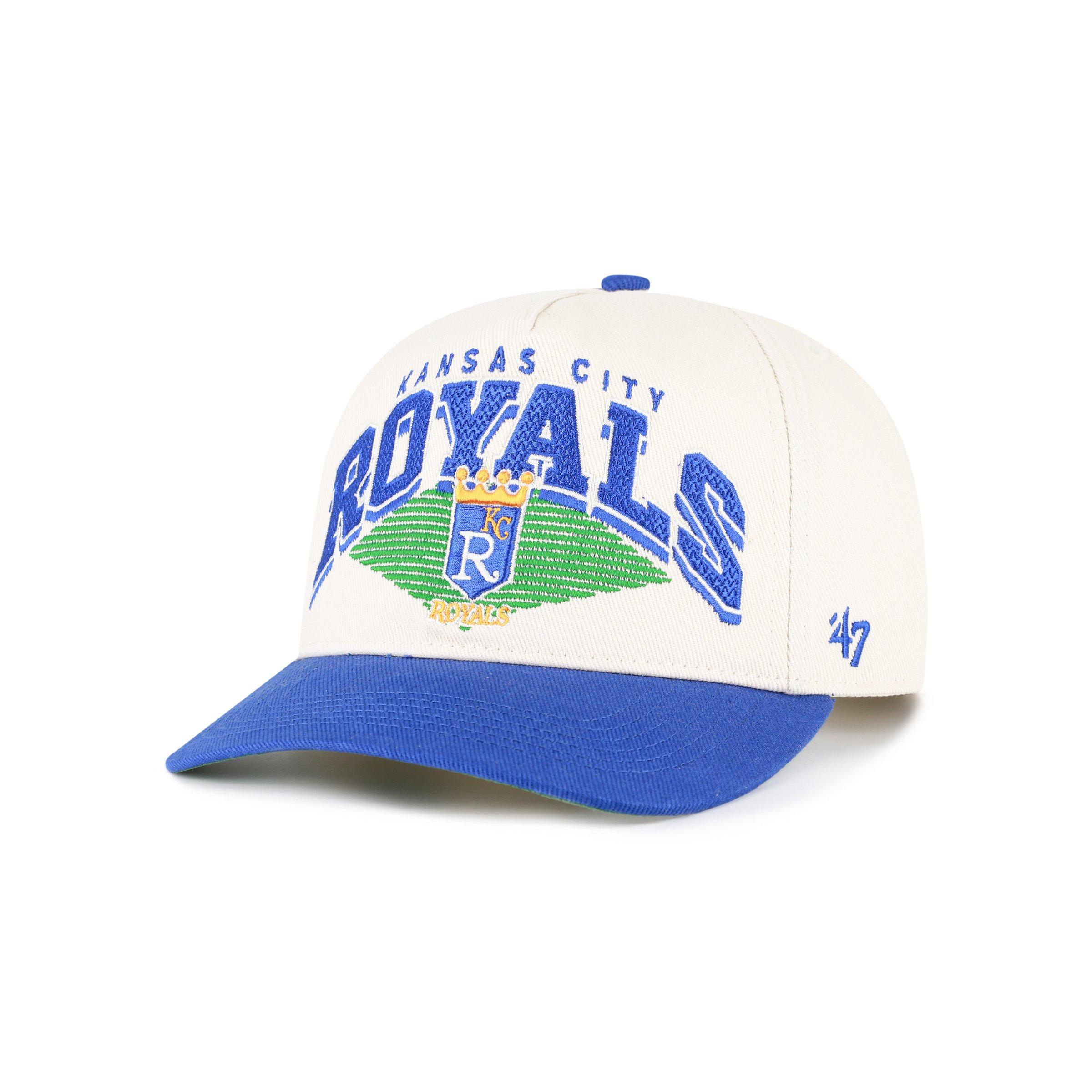47 Kansas City Royals Cooperstown Pomona Hitch Snapback Hat  - Natural - NATURAL